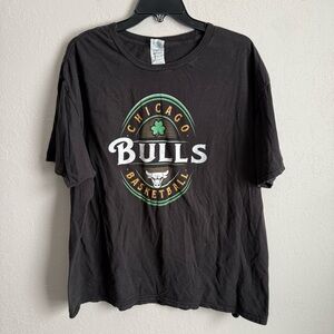 Men’s XL Black Delta Chicago Bulls Athleisure Casual Soorty NBA Tee Shirt